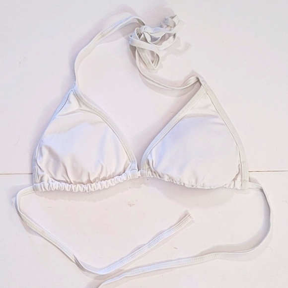 White bikini top - Picture 1 of 4